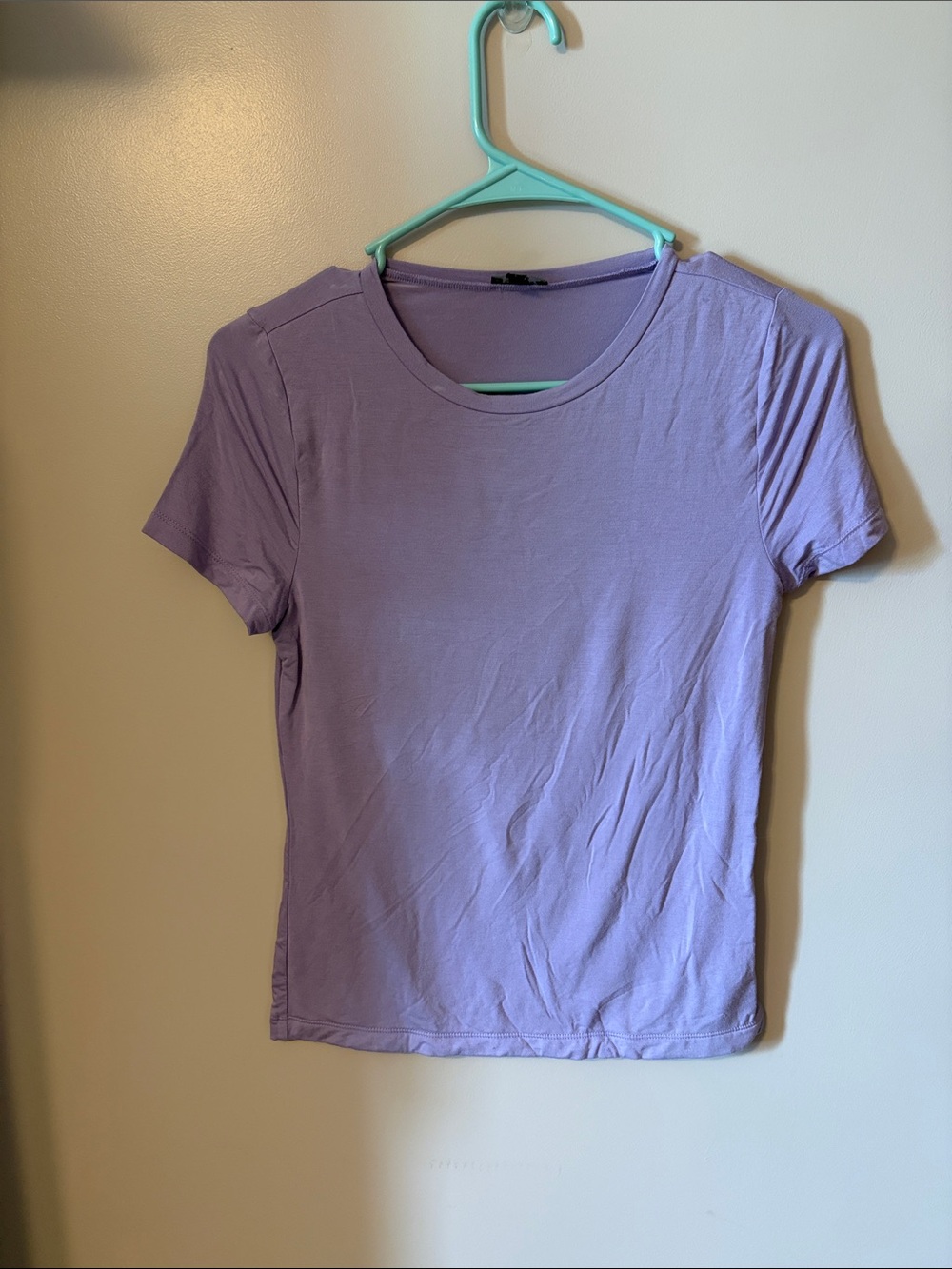 Express Lavender Fitted Tee